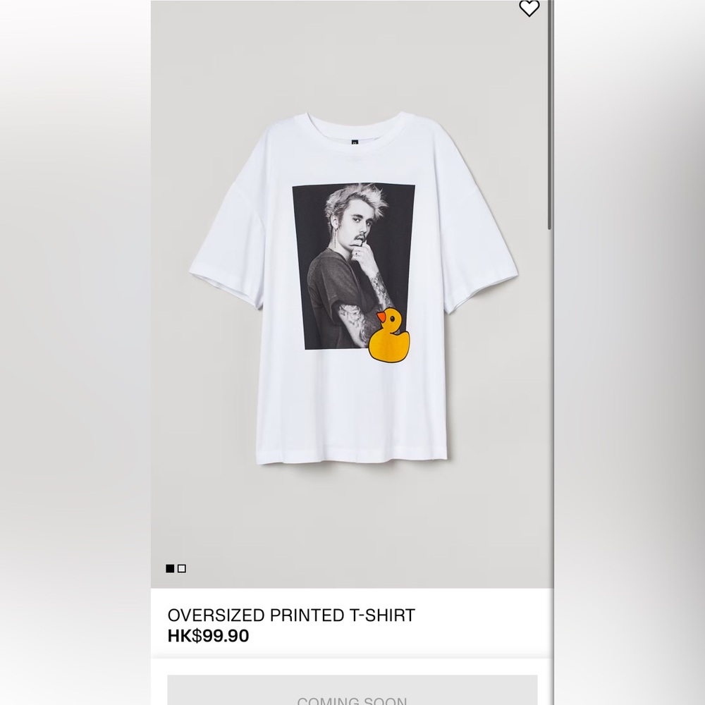 Justin Bieber Changes Tour Shirt Size L white concert Tee